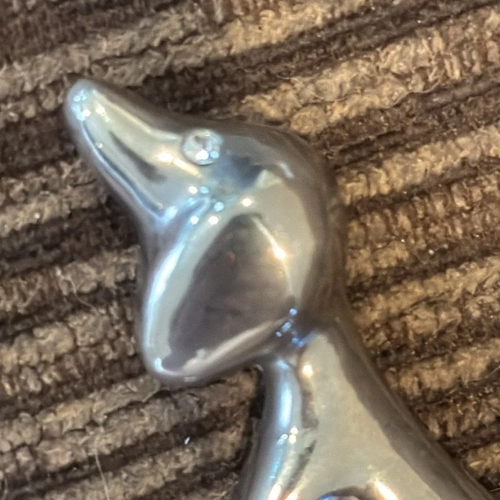 Chrome Plated Dog Ring Holder